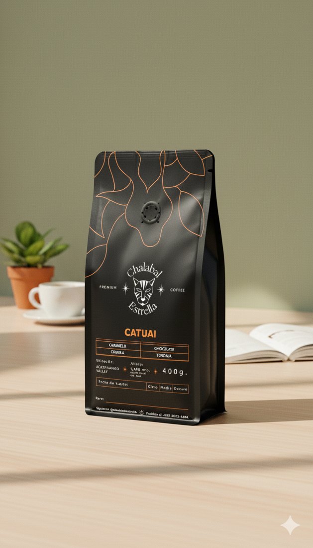 Bolsa de café Catuai de Chalabal Estrella